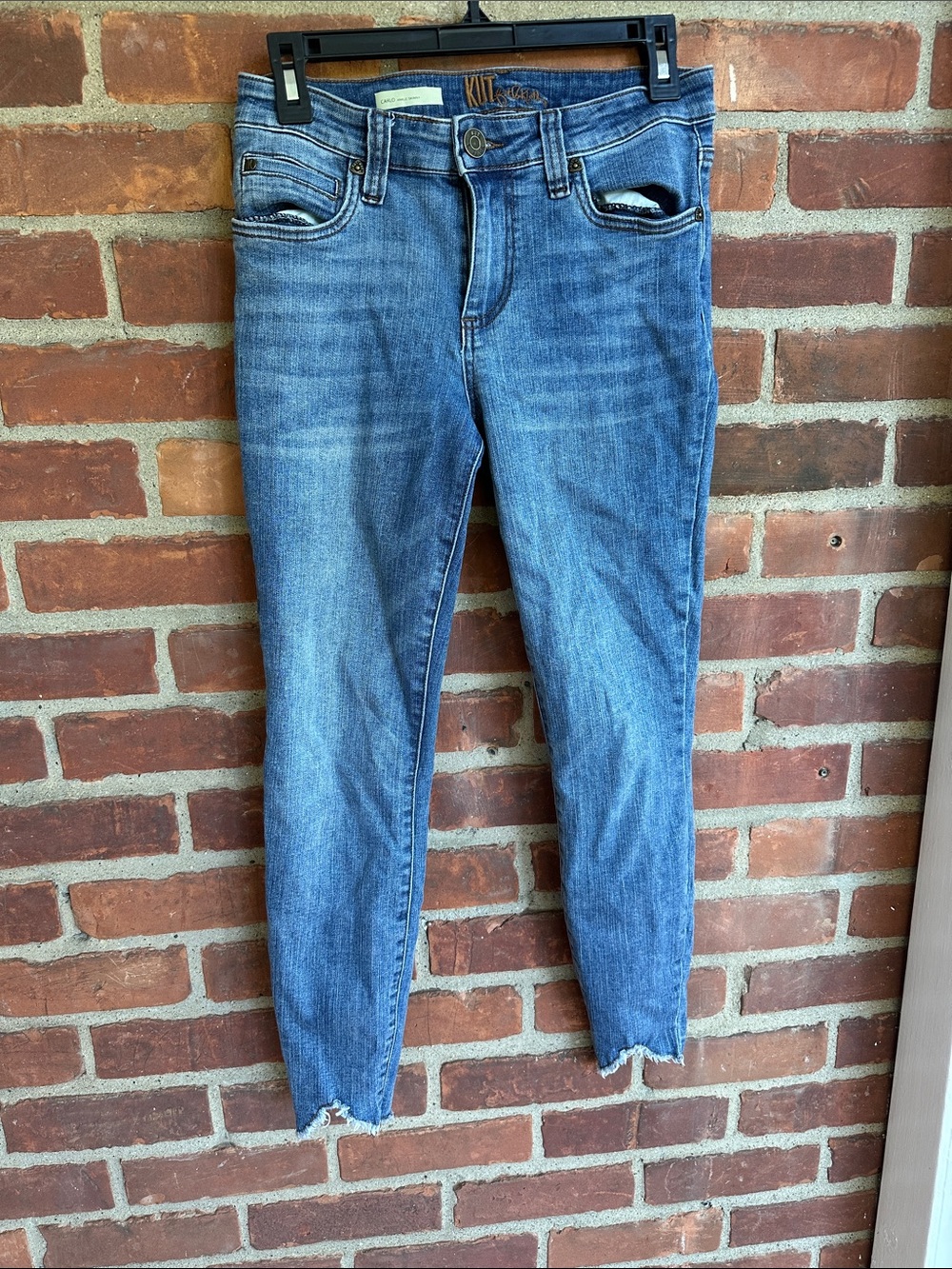 Kut From the Kloth Jeans Carlo Ankle Skinny 4 EUC